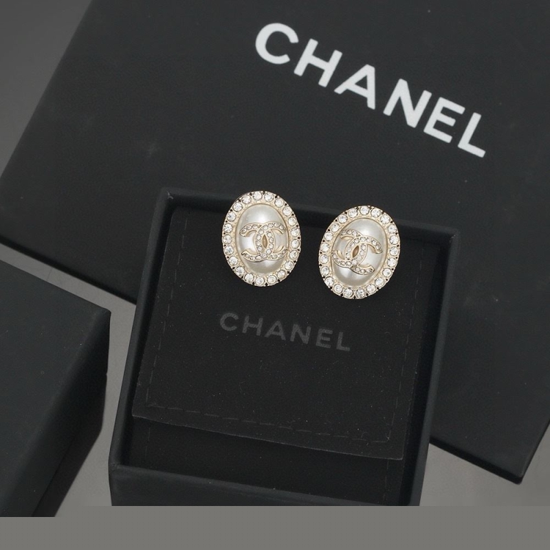 Ch*el earrings